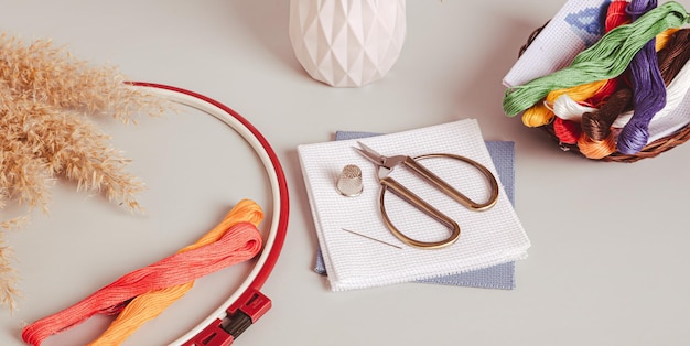 Материалы для вышивки